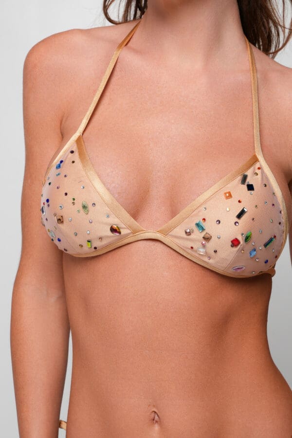 Laura Sunset Glow Triangle Bikini - Image 4