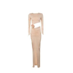 Rose Blush Cut-Out Dress