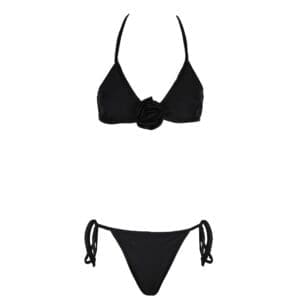 Ebony Rose Triangle Bikini
