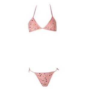 Laura Blush Triangle Bikini