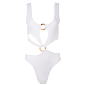 Ivory Eclipse Cut Out One Piece