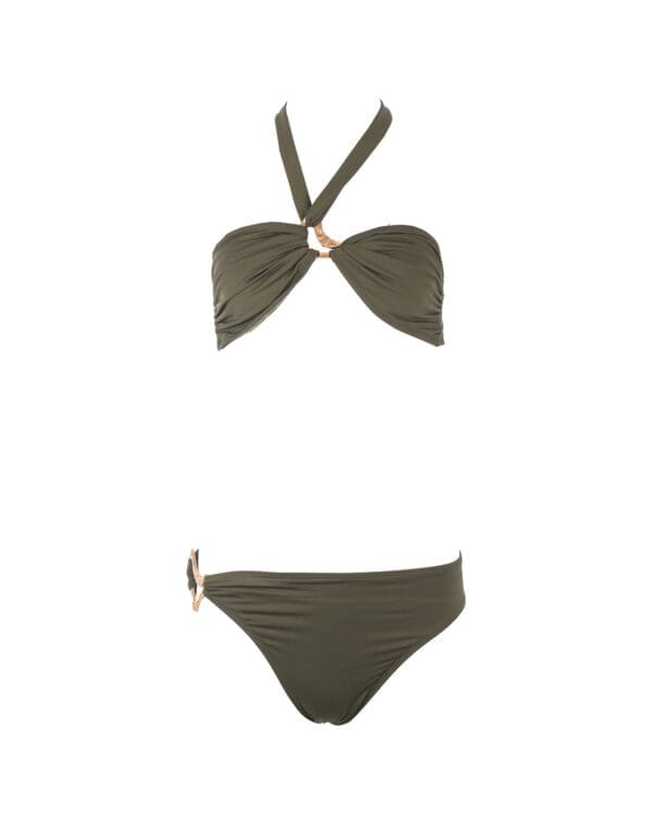 Sage Eclipse Wave Strapless Bikini - Image 5